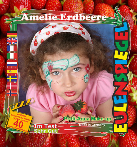 Eulenspiegel Motiv-Set Amalie Erdbeere