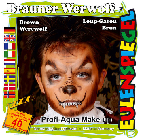 Eulenspiegel Motiv-Set Brauner Werwolf