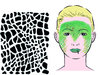 Eulenspiegel Facepainting & Eye-Design Schablone Reptile