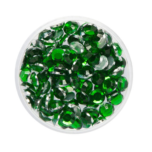Eulenspiegel Glitter-Steine Smaragd